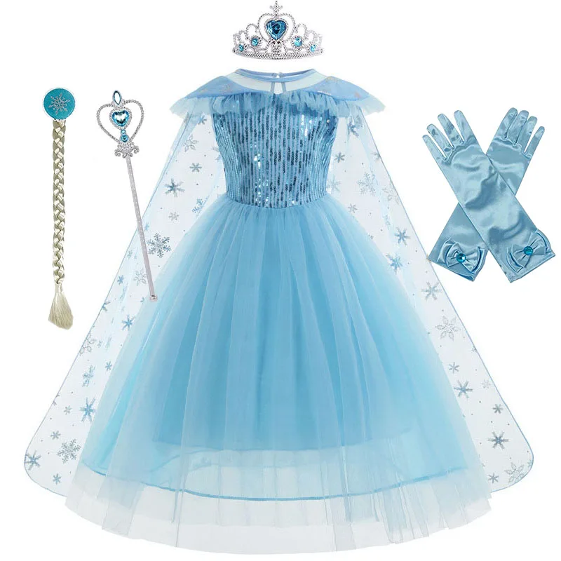 

Children Girls Costume Princess Dresses Ball Gown Party Cosplay Dress Clothing Girls Kids Birthday Party Dress