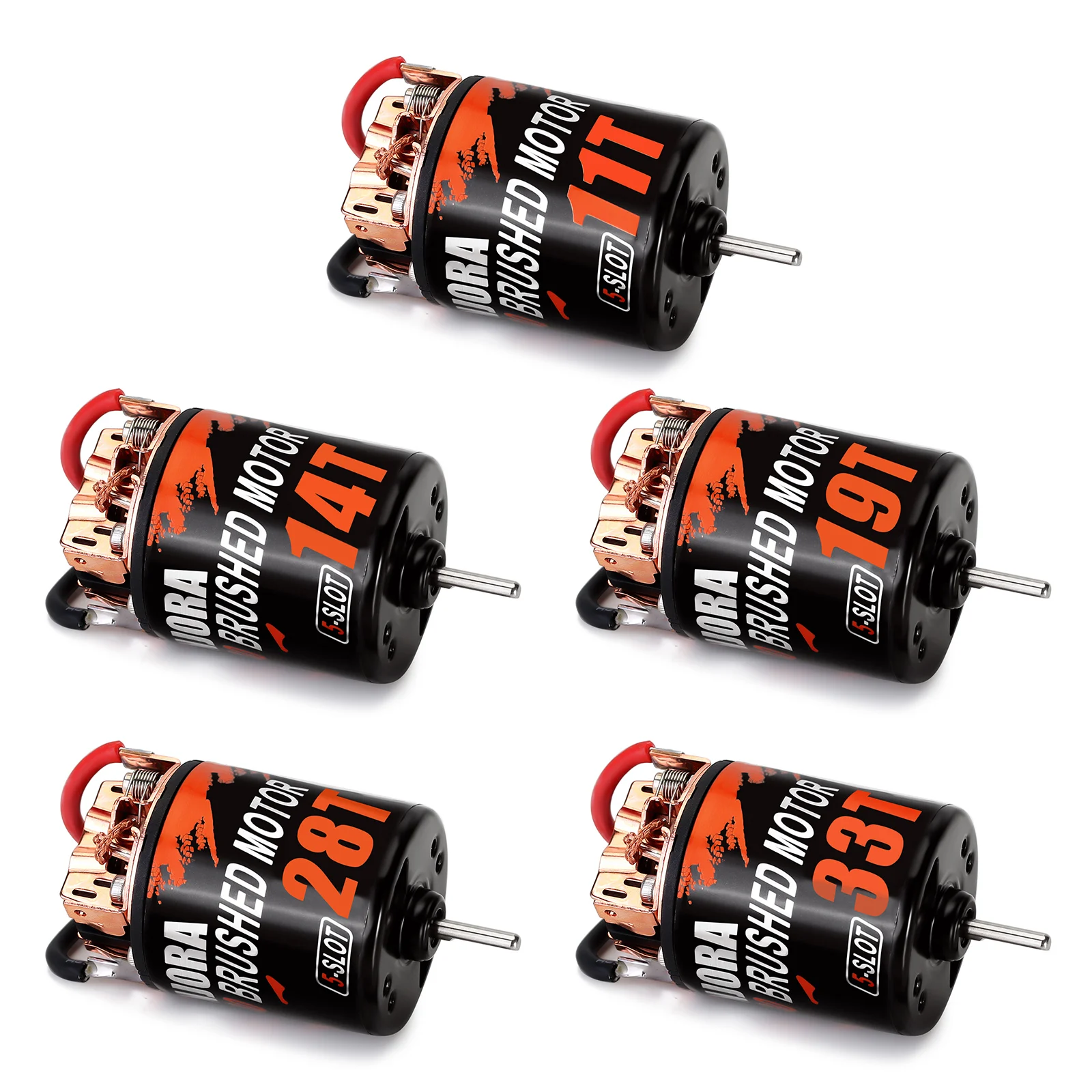 

Водонепроницаемый 540 матовый двигатель 11T 14T 19T 28T 33T 5-SLOT для 1:10 масштабные Радиоуправляемые модели автомобилей гусеничный грузовик багги (INM10)