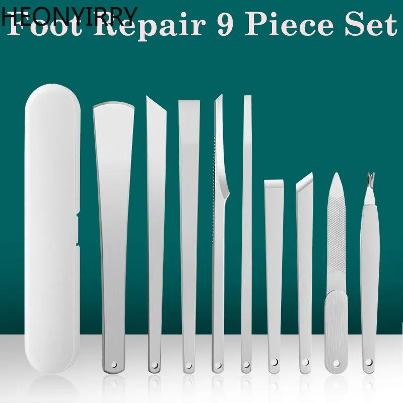 

1 Set Foot Toenail Repair Knife Set Remove Dead Skin Calluses Exfoliate Manicure Care Tools Feet Nail Ingrown Cuticle Scraper