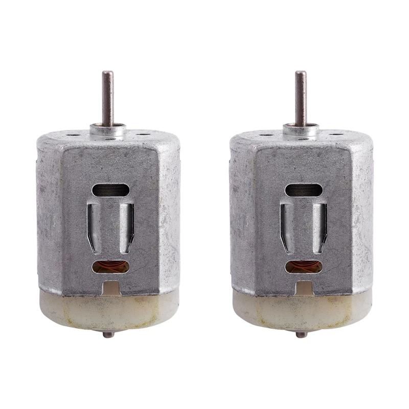 

2X 13000RPM/6500RPM 12V High Torque Magnetic Electric DC Mini Motor Silver