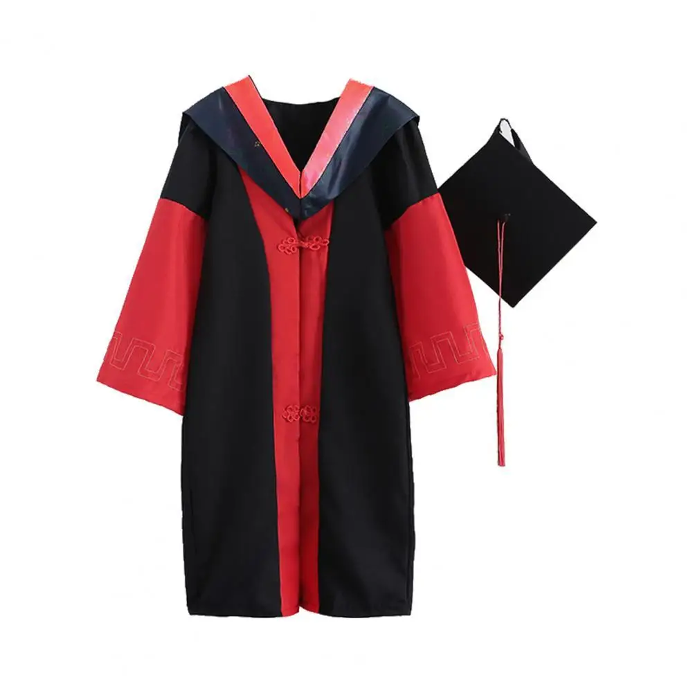 

1 Set Elegant Women/men Graduation Dress Uniform Anti-deformed Festive Academic Uniform for Unisex School Uniform