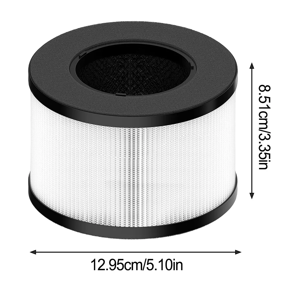 Фото Сменный фильтр True HEPA 3-в-1 BS-03 для очистителя воздуха Slevoo, класс H13, с активированным углем, для домашнего использования, для улучшения качества воздуха в помещении №4