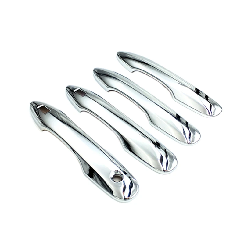 

4PCS ABS Chrome Door Handle Cover Protective Covers Trims For Toyota Corolla Cross 2020 2021 Car-Styling Accssories