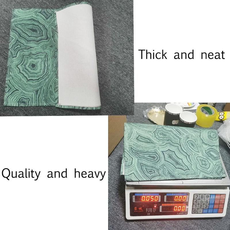 Японские хлопковые и льняные салфетки нескользящие изоляционные коврики для