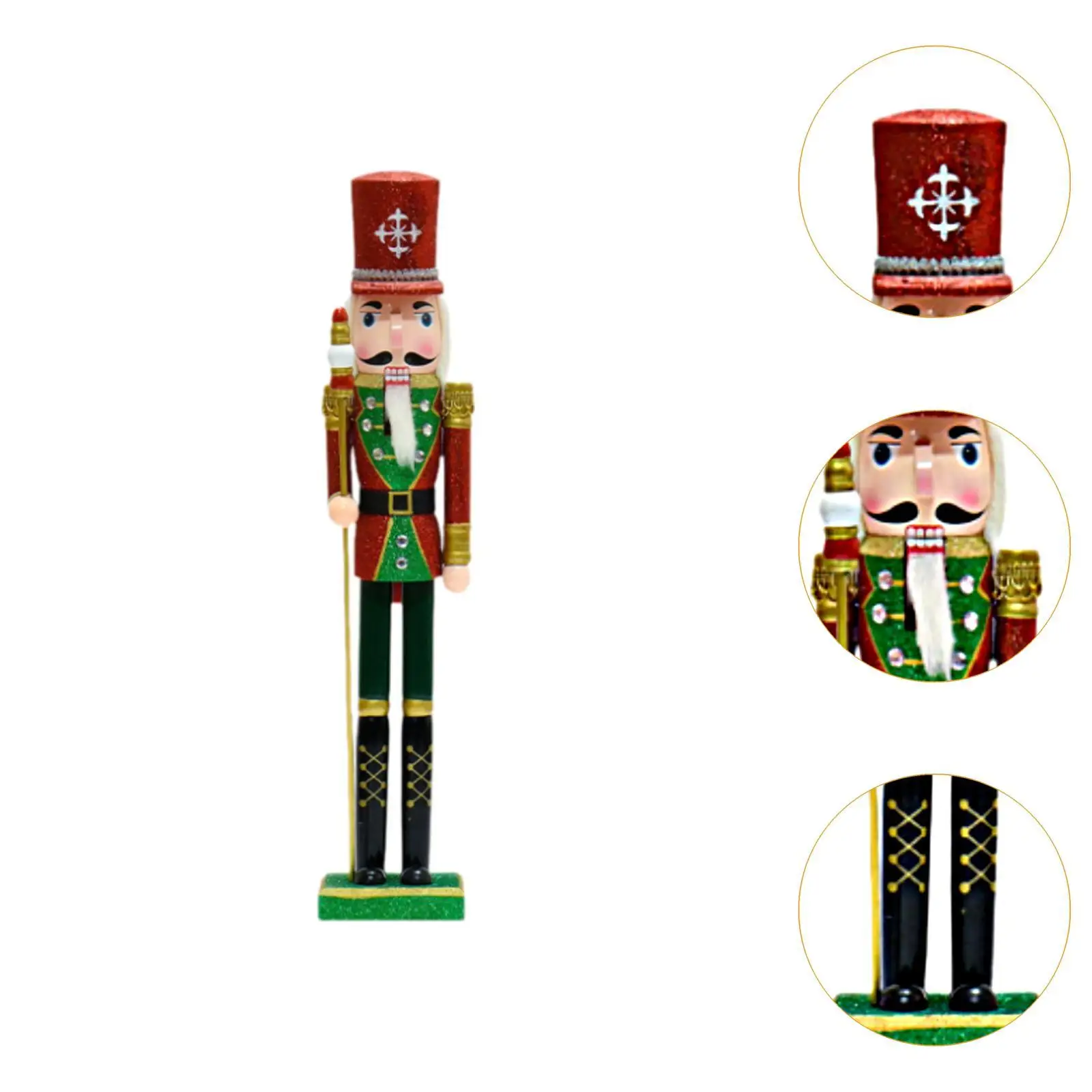 Рождественский Щелкунчик реквизит для фотосессии высота 22 дюйма стабильная