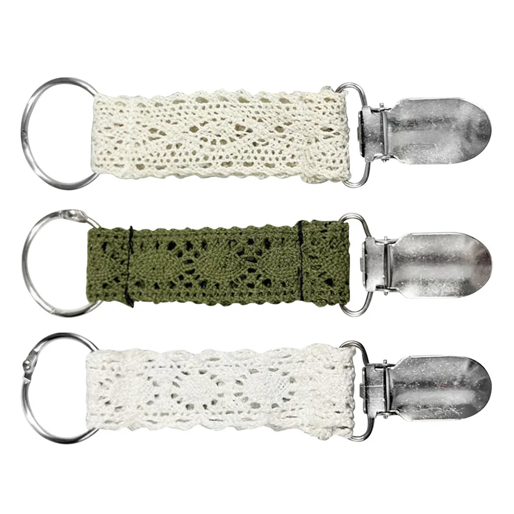 

6 шт./компл. на сумку шарф удобные кружевные аксессуары для женщин зажим для шляпы руки свободные походные тканые походные подвесные практич...