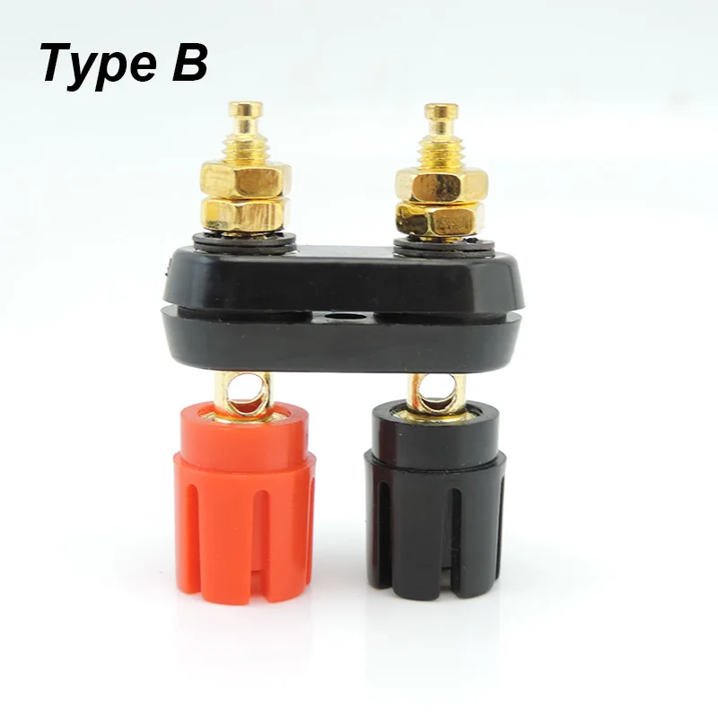 

1/5 шт. вилки типа «банан» разъем для пар разъемов «сделай сам» красный черный разъем терминала усилителя переплетный пост динамик M20