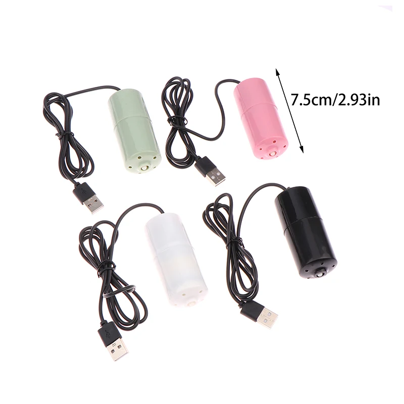 Портативный кислородный воздушный насос для аквариума небольшой USB бесшумный