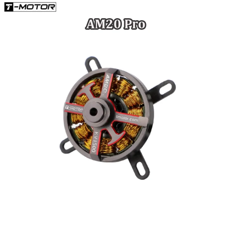 T-Motor Hobby AM20 Pro 1500KV/1900KV 1-2S Бесщеточный двигатель для RC самолета-дрона с неподвижным