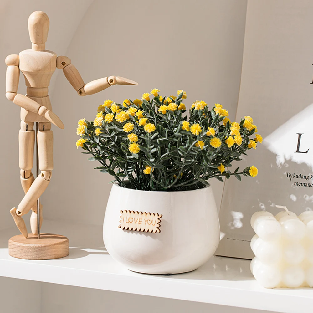 Искусственные растения в скандинавском стиле бонсай Маленькие искусственные