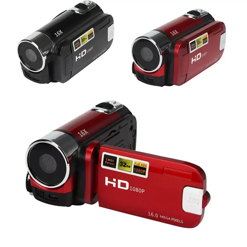 

Portable 16X Zoom Camera Recorder High Definition 1080P Digital Video DV Camcorders 2.7 Inches TFT LCD Screen LED Fill Light