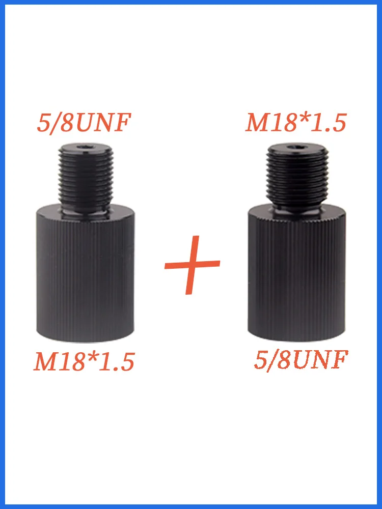 

Черный алюминиевый штуцер M18*1.5 на 5/8"-18UNF