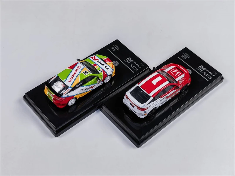 PARA 1:64 Honda Civic FL5Civic TypeR 2023 модель автомобиля из сплава дисплей подарок