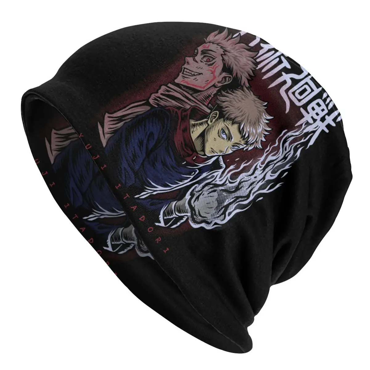 

Yuji Itadori Jujutsu Kaisen Bonnet Beanie Knitted Hat Men Women Adult Anime Manga Gojo Satoru Warm Winter Skullies Beanies Cap