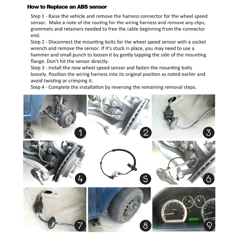 47910-0W000 Автомобильный датчик скорости колес ABS передний правый для Nissan Pathfinder R50