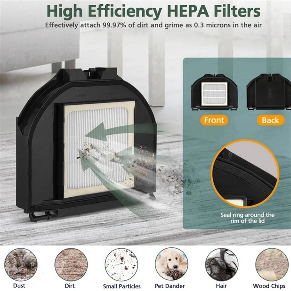 Главный фильтр для пылесоса Shark RV2310 RV2310AE Matrix