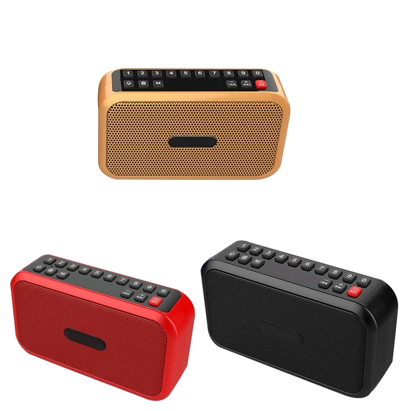 

Portable BT5.0 USB Speaker HIFI Stereo Sound Rich Bass Louder Volume Wireless