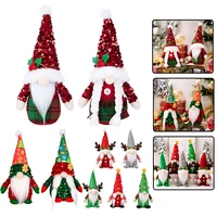 gnome christmas faceless doll merry christmas decorations for home cristmas ornament xmas navidad natal faceless tree pendant