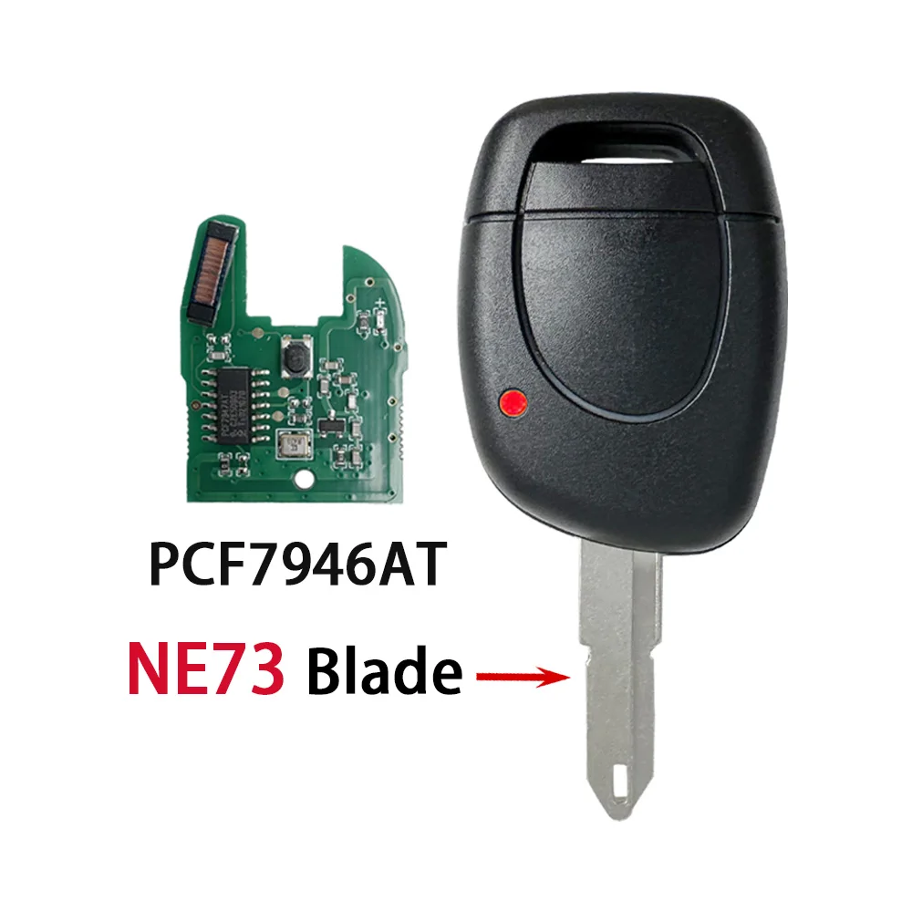 

Оригинальный чип NXP для Renault Clio II Master Twingo Scenic Kangoo 1 2 3 Simbol Laguna Trafic Espace ID46 433 МГц удаленный автомобильный ключ