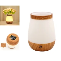 touch control dimmable led table flower lamp night lights warm home decoration night light table lamp vase led lamp