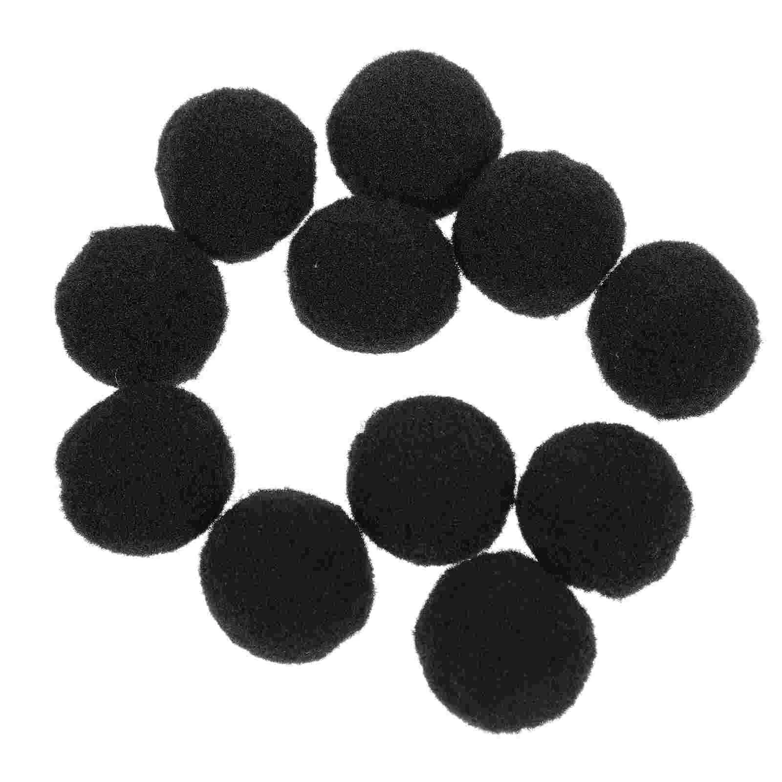 500 шт. полиэстеровые помпоны искусственные пушистые шарики одежда шляпа