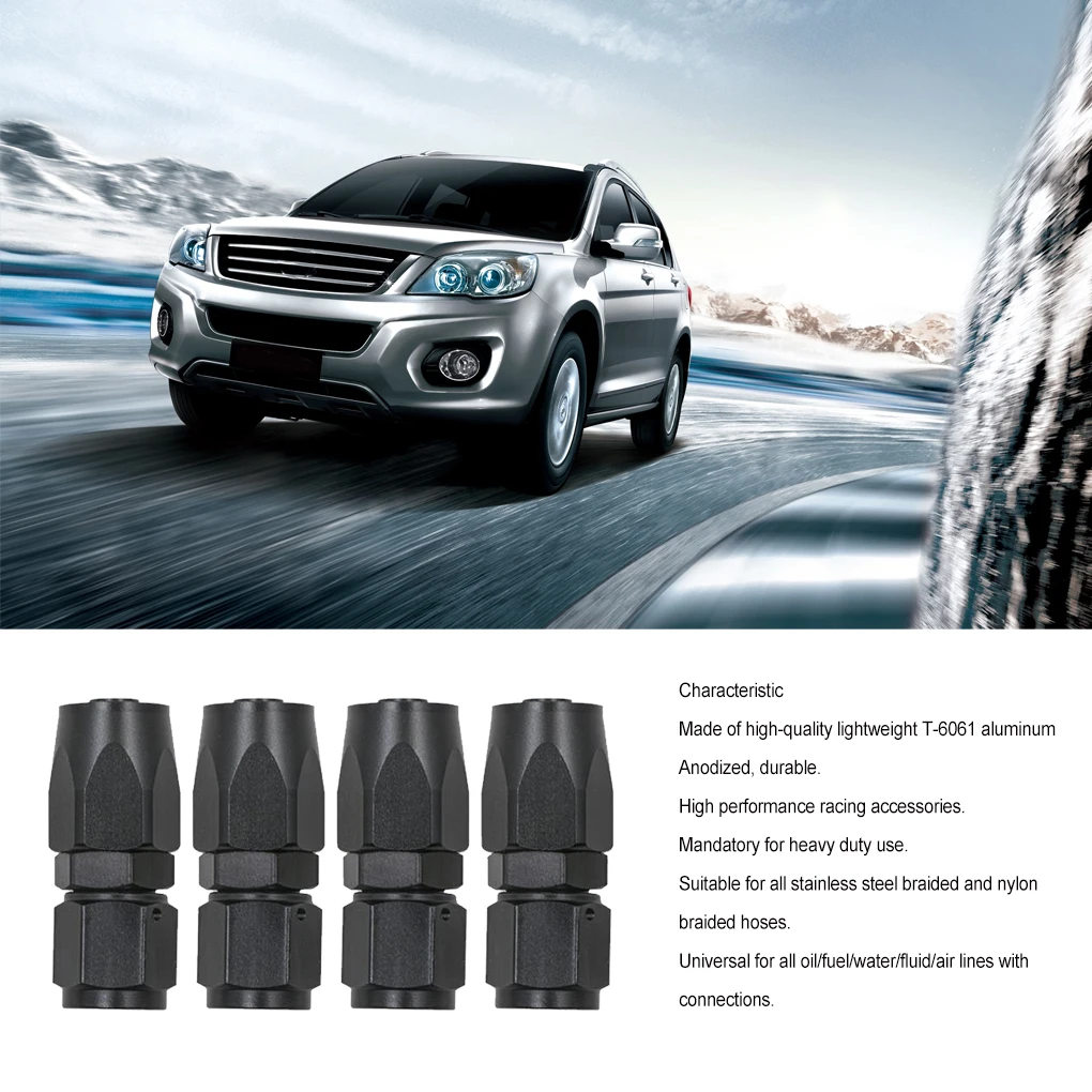 

4 шт., вращающийся конец шланга для ремонта масла