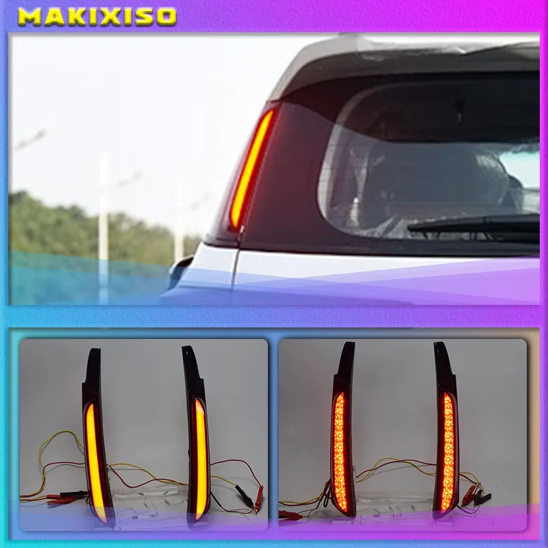 

Led rear driving light Taillight Led Brake Lights rear bumper lamp warning light For Toyota Fortuner 2015 2016 2017