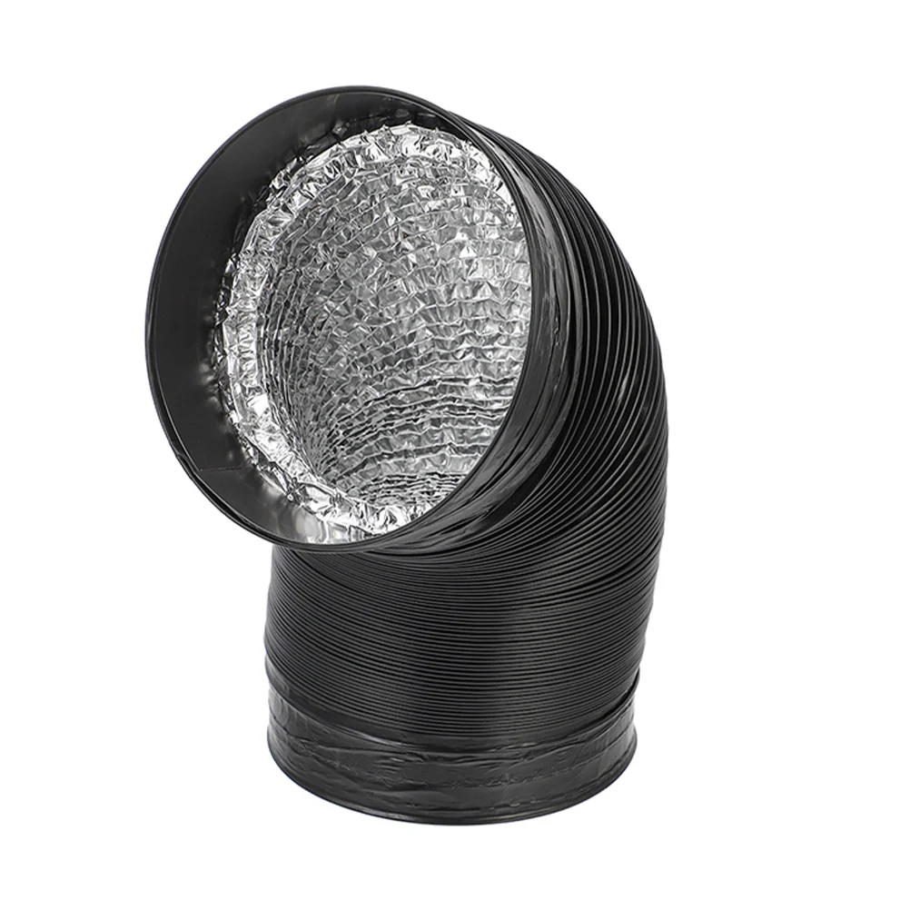 

Dryer Vent Hose Duct Aluminum Exhaust Air Ducting Kitchen Tubing Ventilation Flexible Insulated Connector Bendable Ac Ventilator