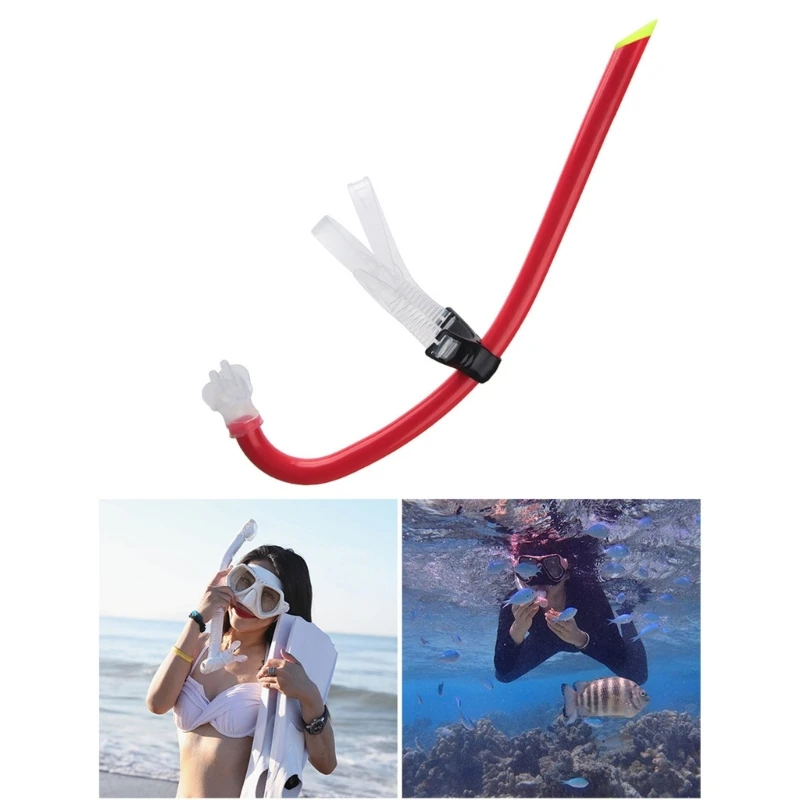 

Dropship Snorkel Tube Comfortable Mouthpiece One-Way Purge Valves for Open Water Swimming