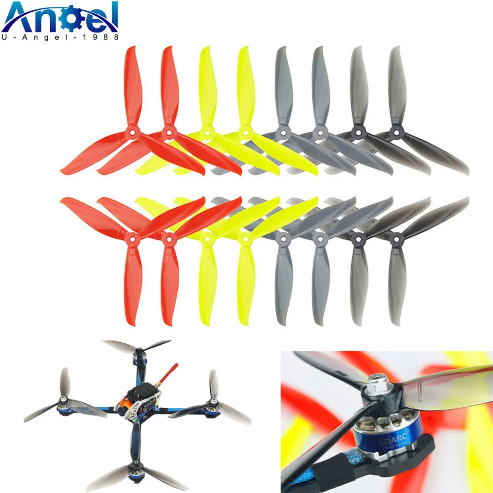 

16pcs/lot High Quality 7040 7 Inch 3 Blade Propeller 8 CW 8 CCW for RC Drone FPV Racing Quadcopter DIY Accessories Parts