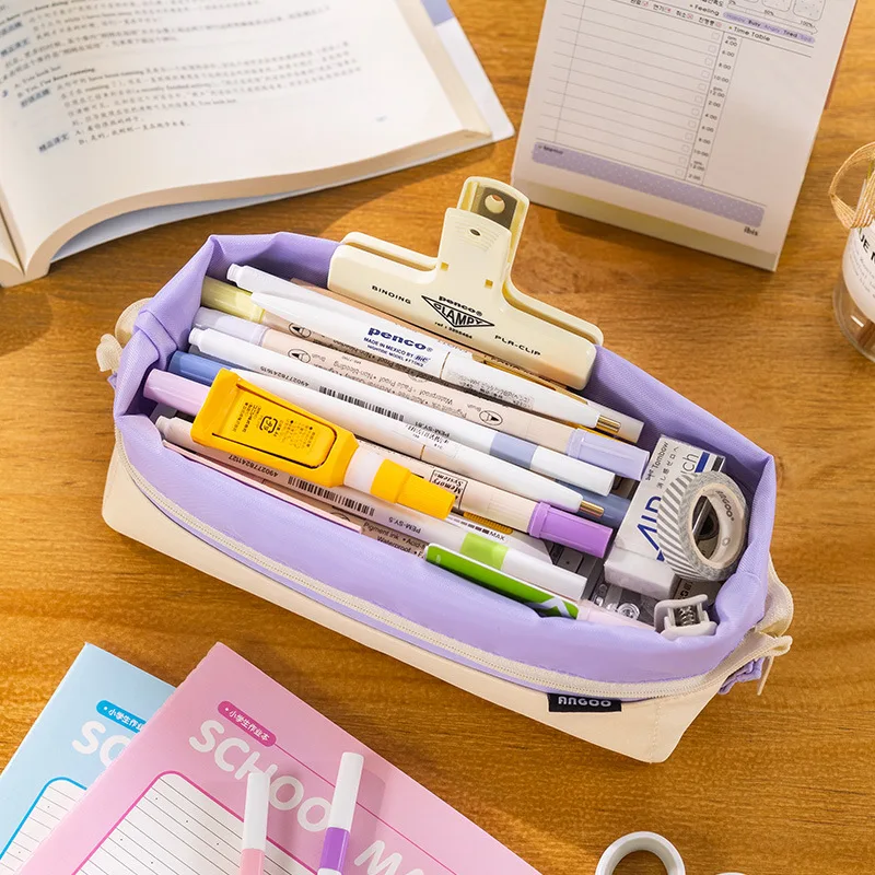 Case Simple Multifunction Student Pen Bag Junior Students Stationery Prize Large Capacity Pencil Bag