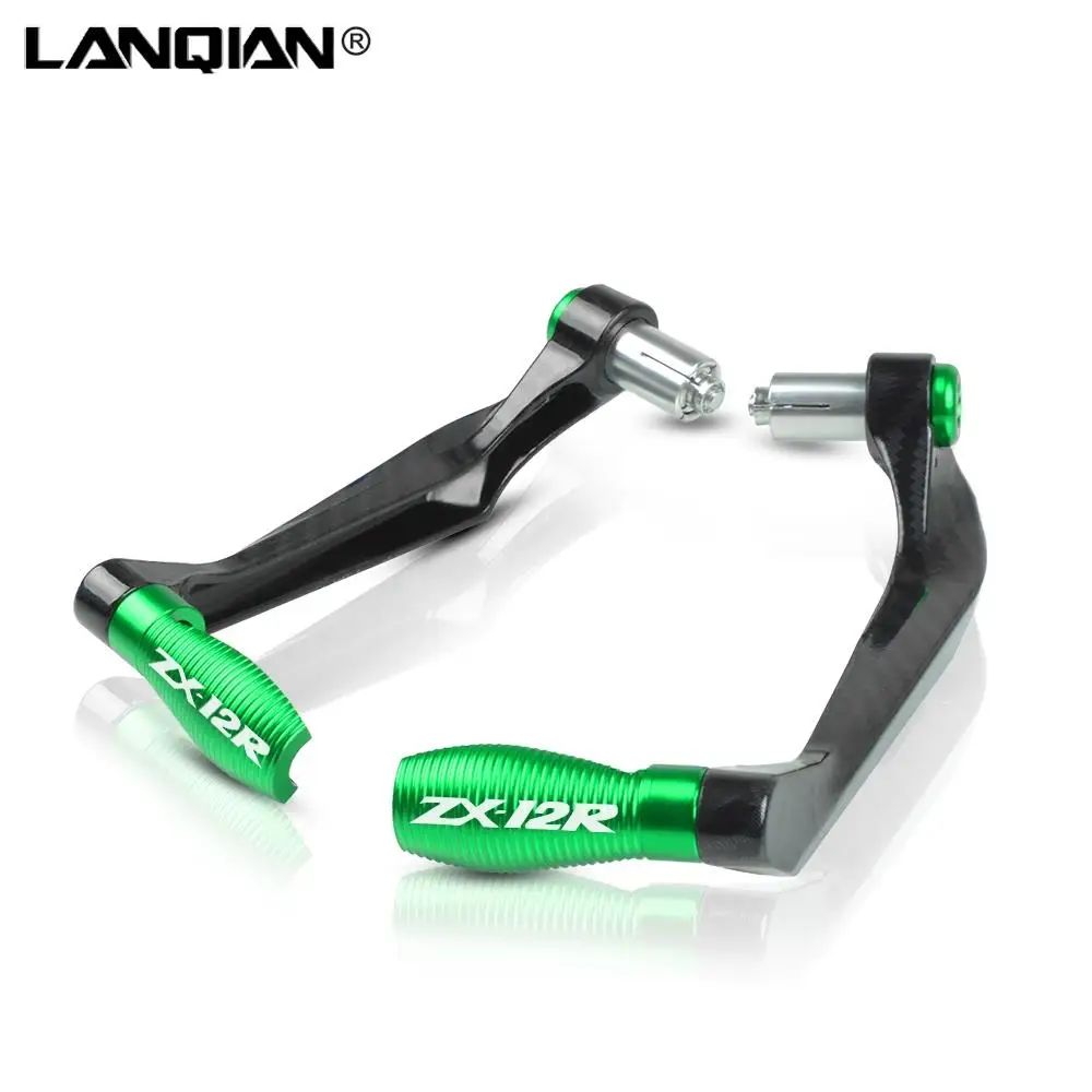 Ручки из углеродного волокна для Kawasaki ZX12R ZX-12R ZX 12R 7/8-2000 22 мм 2005 дюйма - купить по
