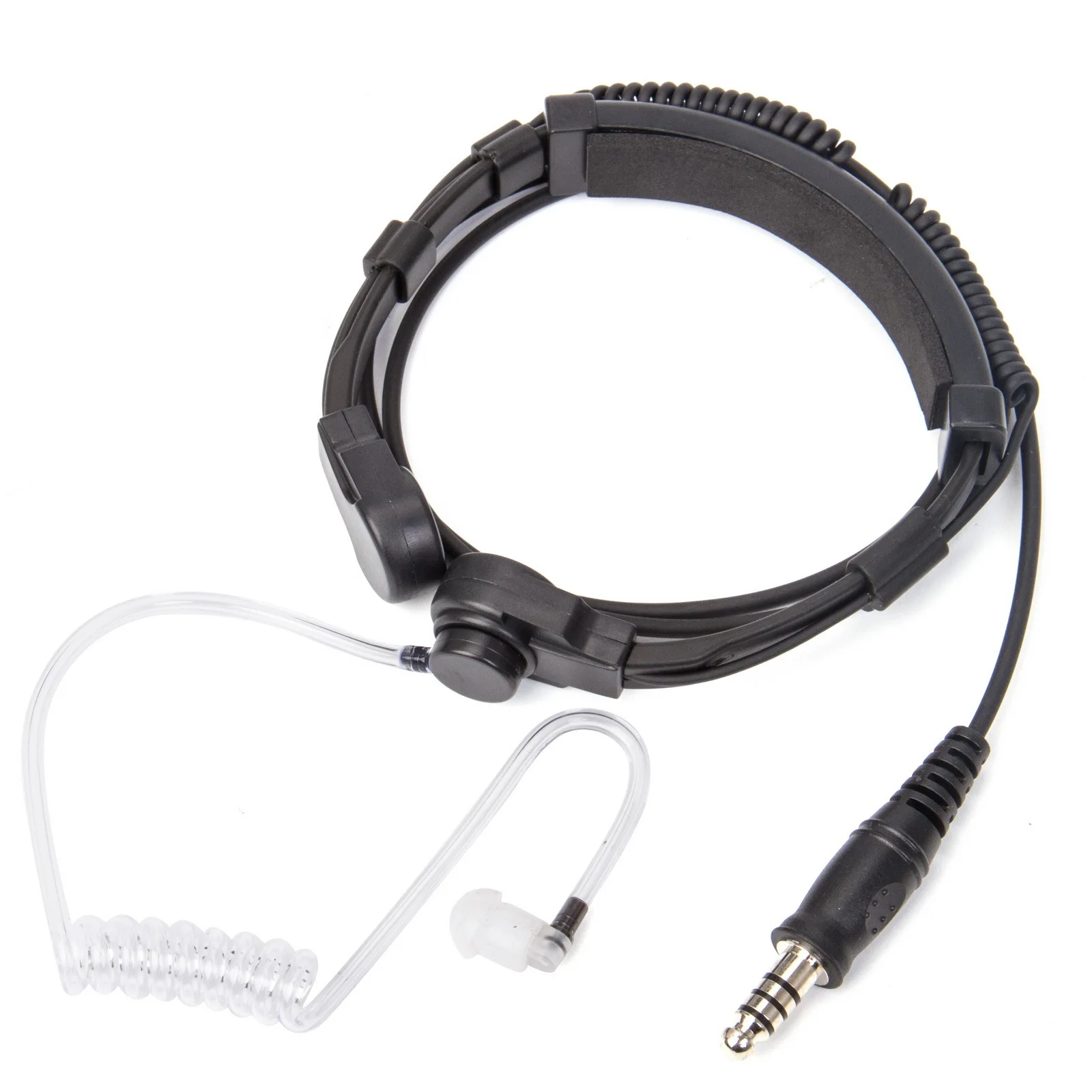 Tacical 7.1mm Telescopic Throat Control Tactical Headset + U94 PTT for Baofeng UV-9R PLUS XR enlarge