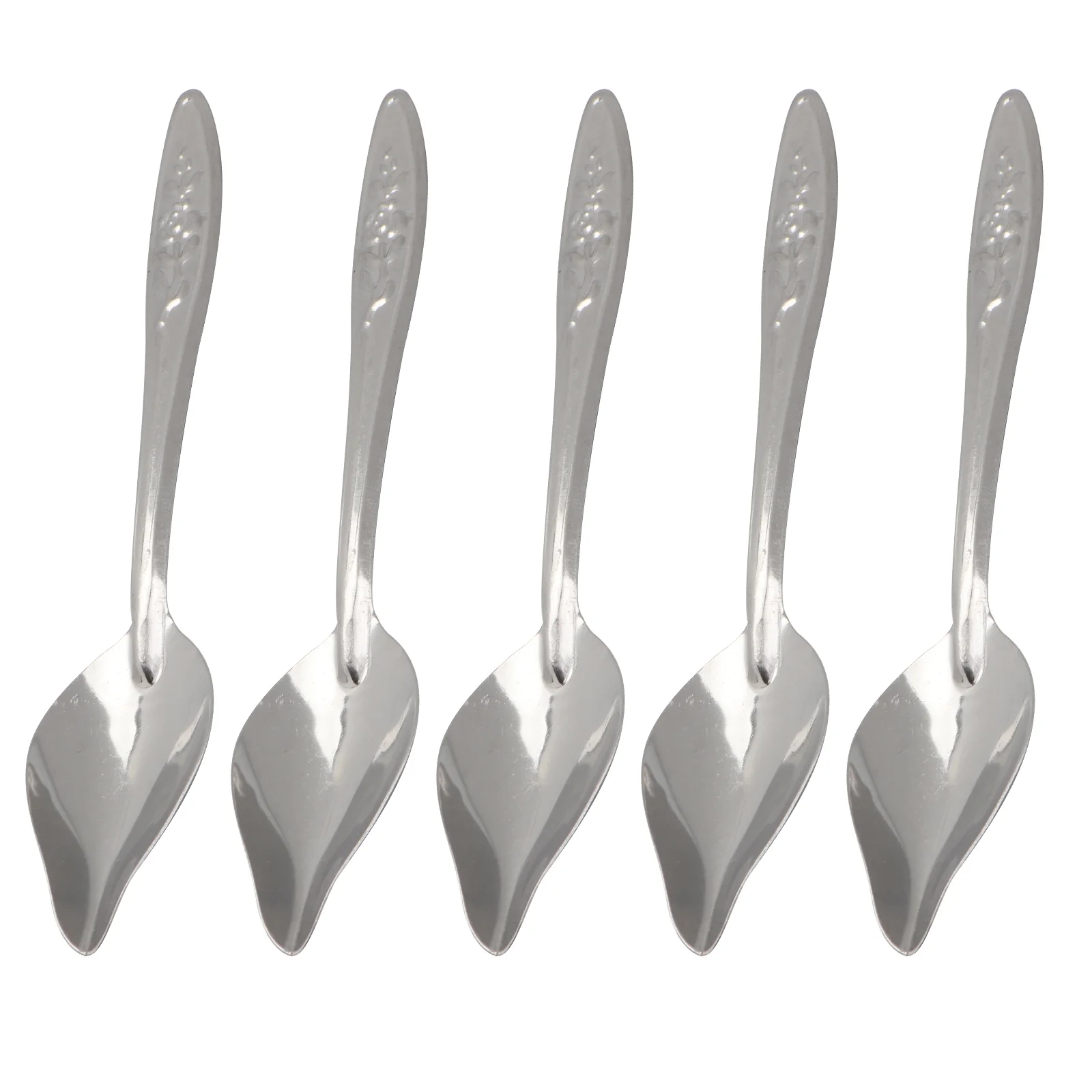 

5PCS Bird Feeding Spoon Stainless Steel Feeding Scoop Bird Spoon for Cockatiel