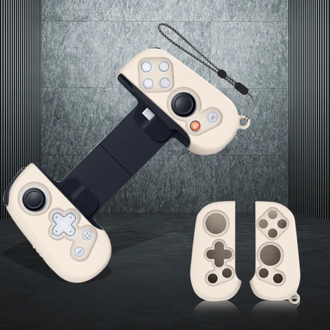 Защитный чехол для ручки, силиконовый чехол для ручки с ремешком, чехол для контроллера для мобильного игрового контроллера позвоночника 1-го 2-го поколения