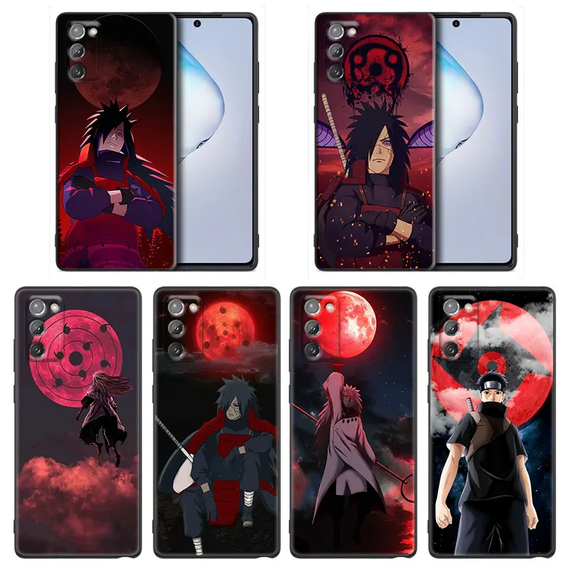 

Uchiha Madara Naturo Phone Case for Samsung Note 8 9 10 20 5G M11 M12 M30s M32 M21 M51 F41 F62 M11 Silicone Case BANDAI