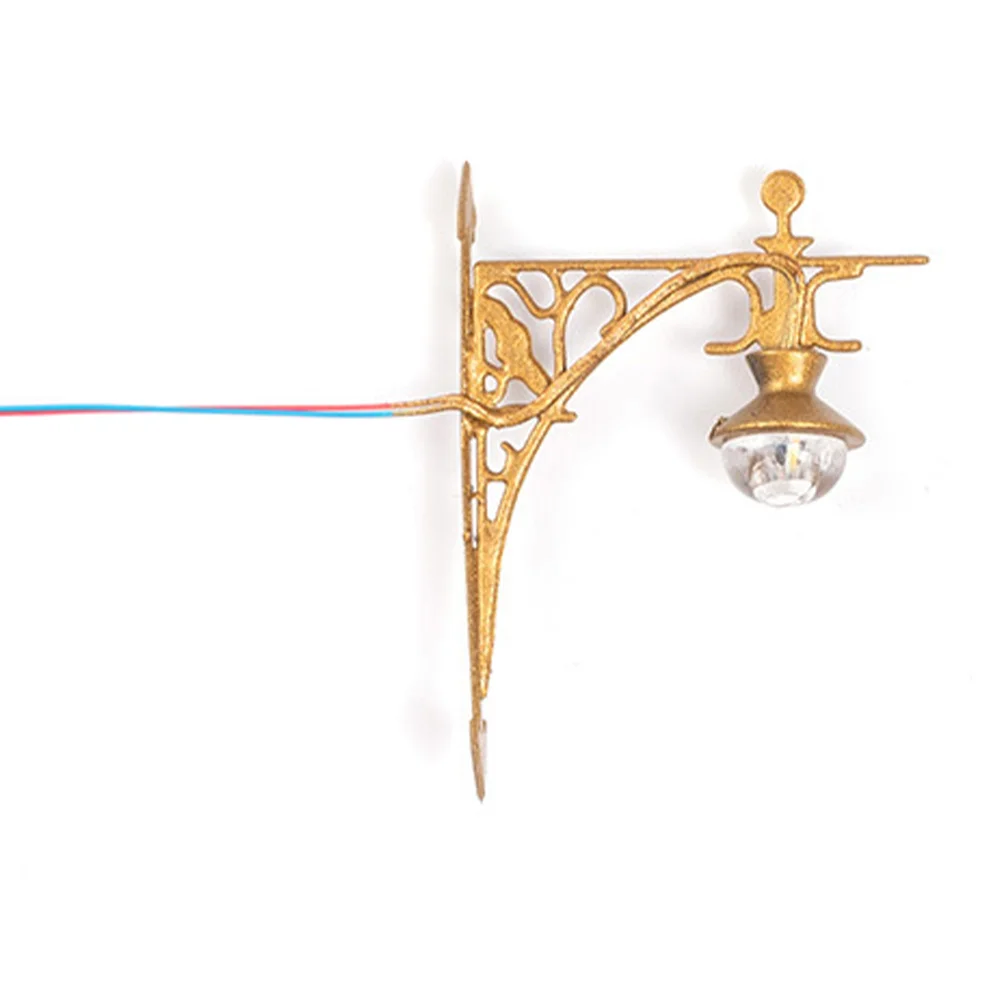 

5pcs Micro Landscaping Lamp Decors Wall Light Adornments Sand Table Diy Materials