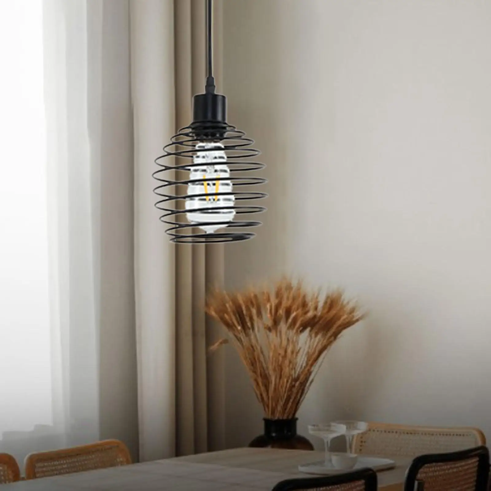 

Nordic Celling Light Lamp Ceiling Lamp E27 for Living Room Farmhouse Decor