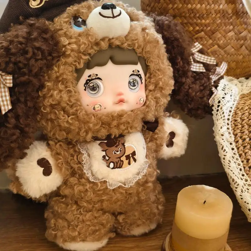 Подлинная фигурка шоколадной собаки Nommi 400 виниловая кукла украшение для комнаты
