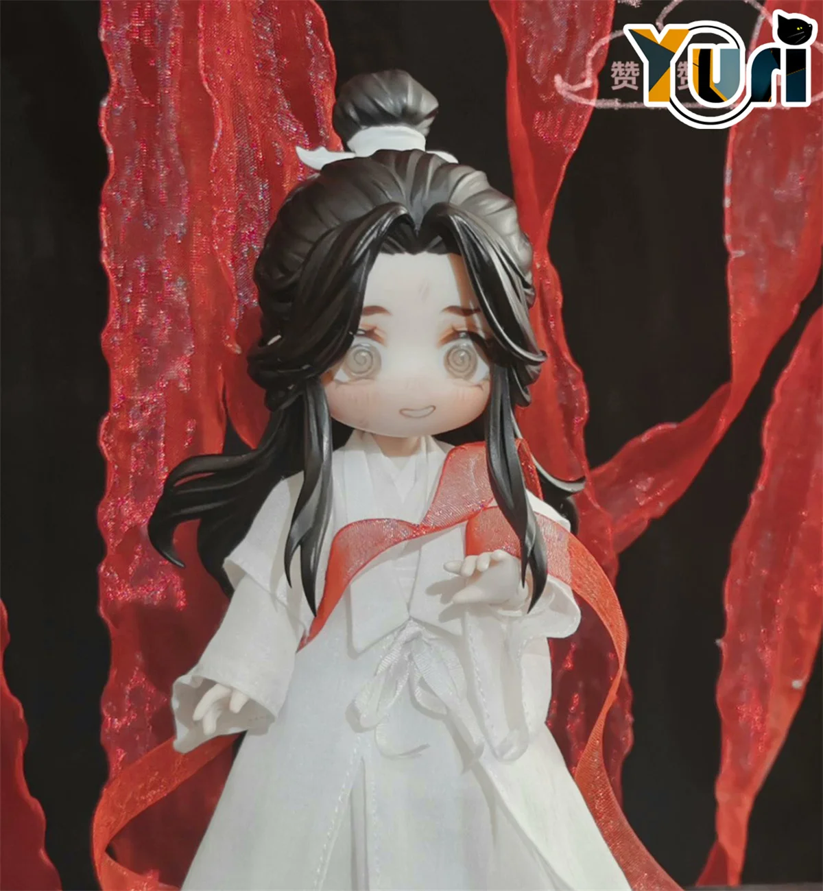 Аниме Tian Guan Ci Fu TGCF Комиксы Xie Lian Hua Cheng Ручная работа OB11 OB22 1/12 BJD Парик из волос
