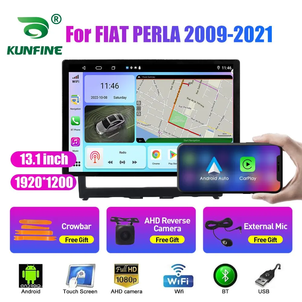 

13.1 inch Car Radio For FIAT PERLA 2009 2010 2011-21 Car DVD GPS Navigation Stereo Carplay 2 Din Central Multimedia Android Auto