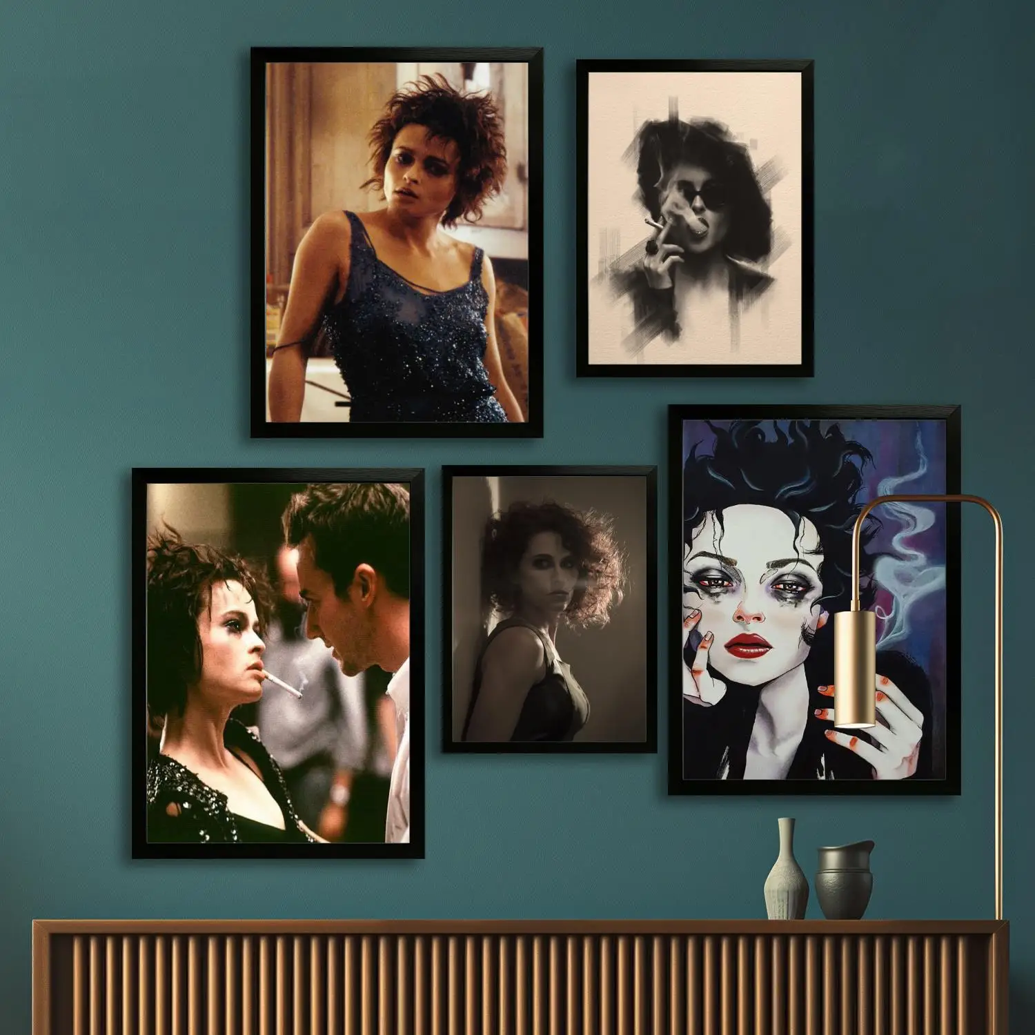 Мла Холст Художественный постер и настенная художественная картина с принтом