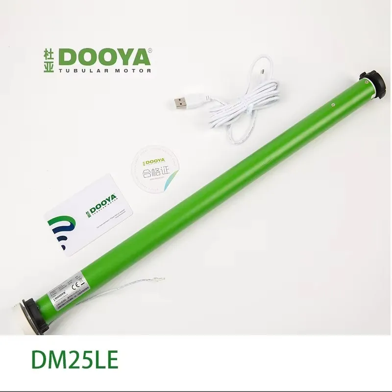 DOOYA DM25LEU Трубчатый двигатель со встроенным литиевым аккумулятором Двигатель для