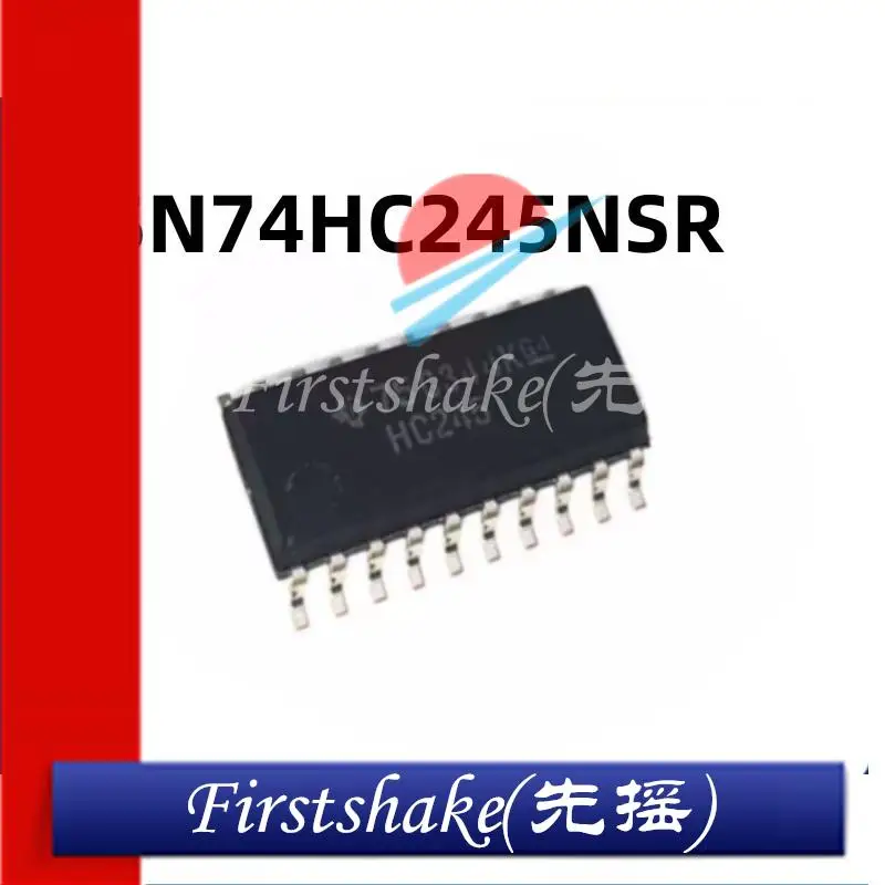 

10Pcs Original Authentic SN74HC245NSR SOIC-20 Three-state Output Eight-way Bus Transceiver Logic Chip