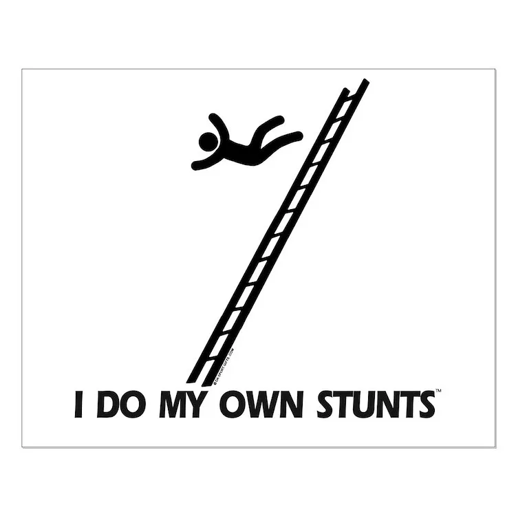 

Осенняя лестница, трюки, маленький постер, Декор, современная настенная печать для комнаты, винтажная домашняя фотография, смешная картина без рамки