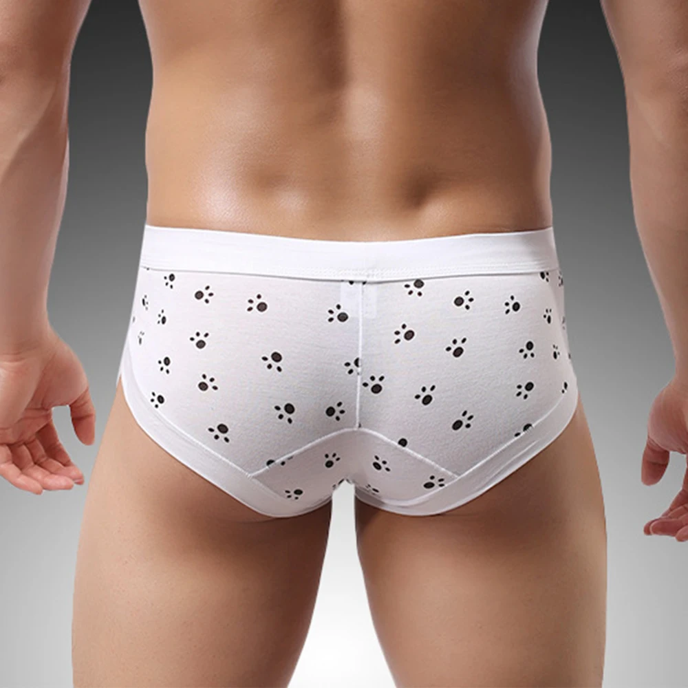 

Men's Panties Plaid Underwear Modal Underpants Breathable Stretch Briefs Low Waist U Convex Pouch Shorts Sensual Lingerie