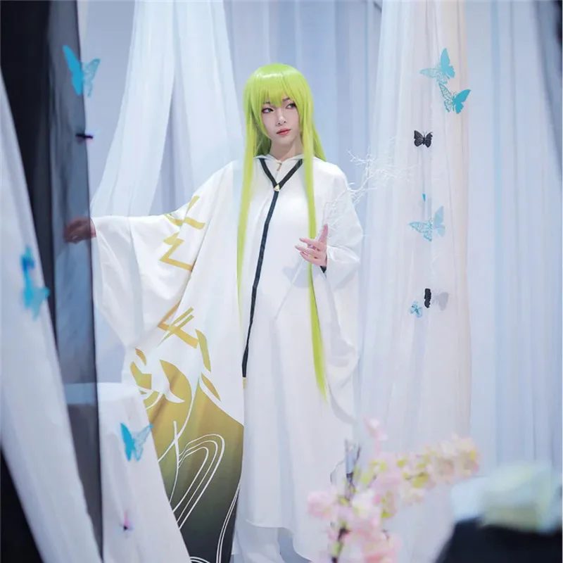 Аниме Fate Grand Order Enkidu кимоно Косплей Костюм любого размера для Хэллоуина