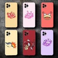 pok%c3%a9mon pikachu pokemon phone case for funda iphone 11 13 12 pro max mini x xr xs max se 2020 6 6s 7 8 plus silicone cover back