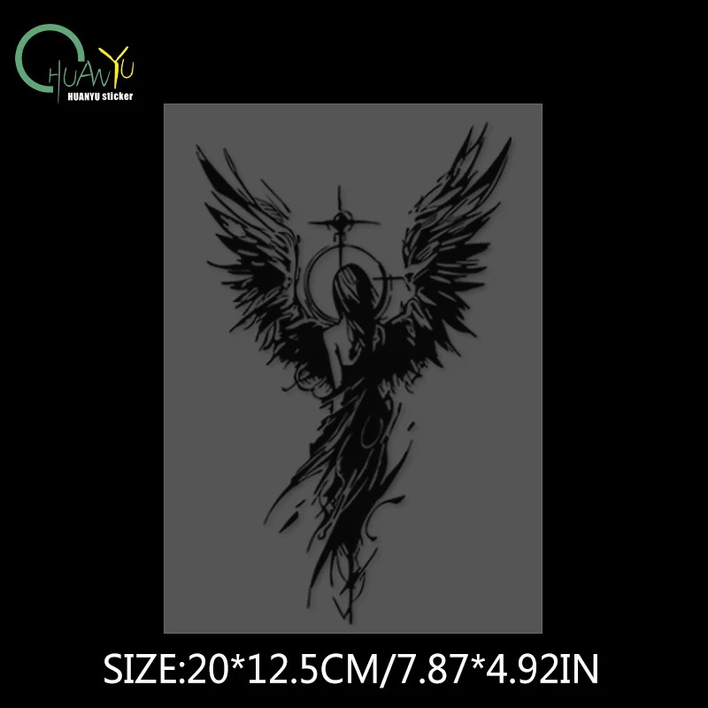 

Наклейка На Автомобиль «Крылья Ангела», Водонепроницаемая Светоотражающая Наклейка Для Девочек, Антикоррозийная