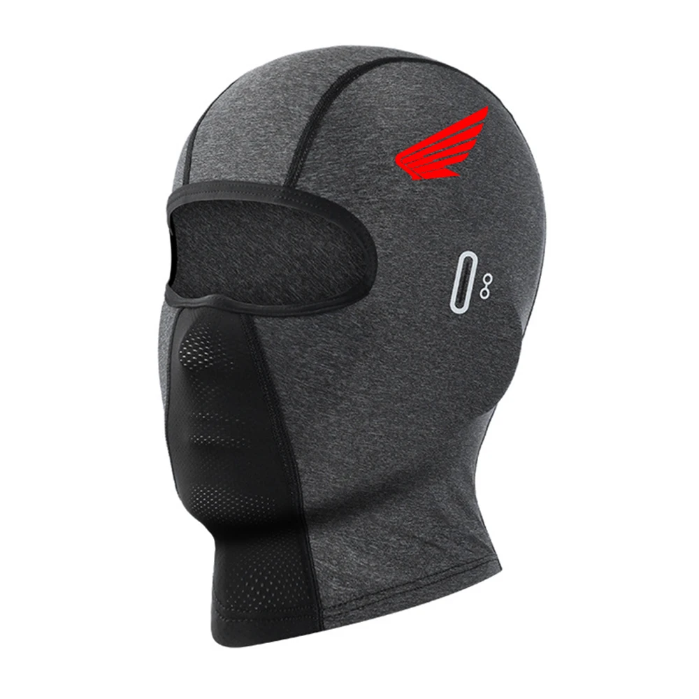 

Велосипедная шапка для Honda CBR 125R 954 600 VFR750 650F 650R 600RR 1000RR, летняя охлаждающая мотоциклетная Балаклава, шляпы от солнца с УФ-защитой